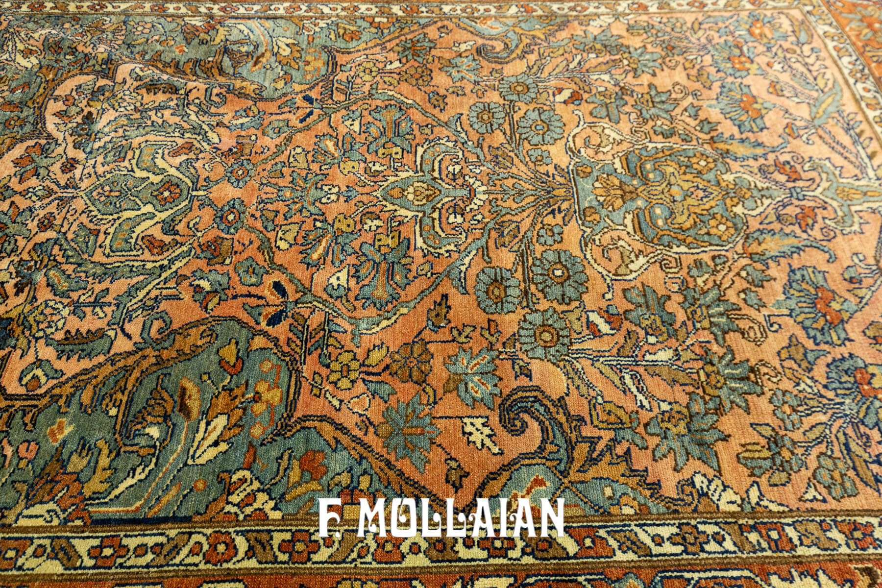 Tapis Lilian Champ de Prière Couleur Saumon n°:72660200